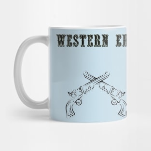 Western Era - Two revolvers Mug